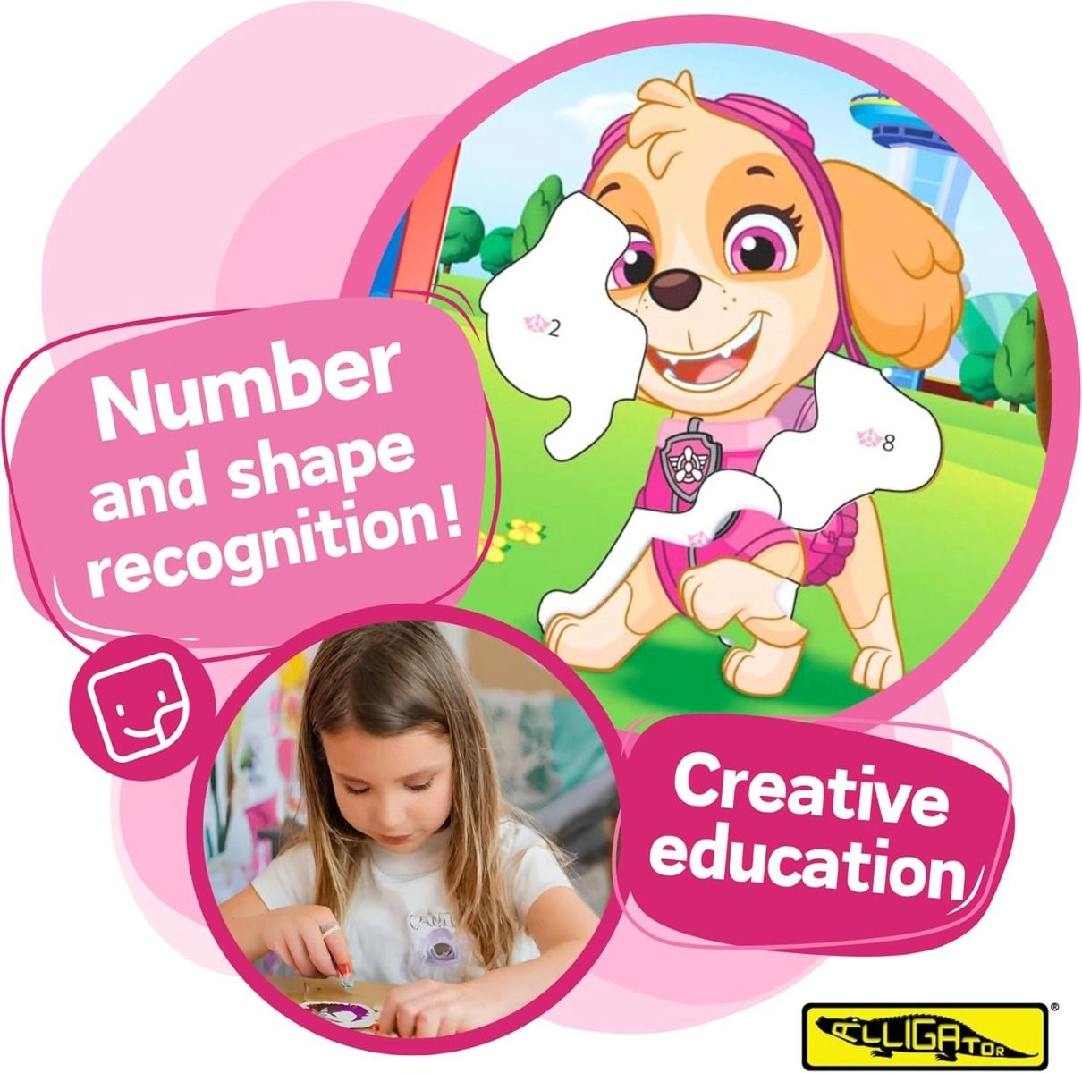 Paw Patrol Activity Sticker Book Sticker by Number 2 pcs