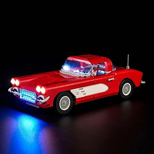 LED Light Set for LEGO 10321 Icons Corvette - Copper 5 Volts