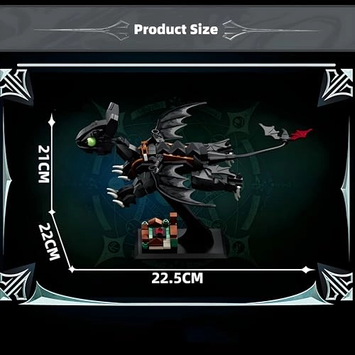 Toothless Dragon - 408 pcs