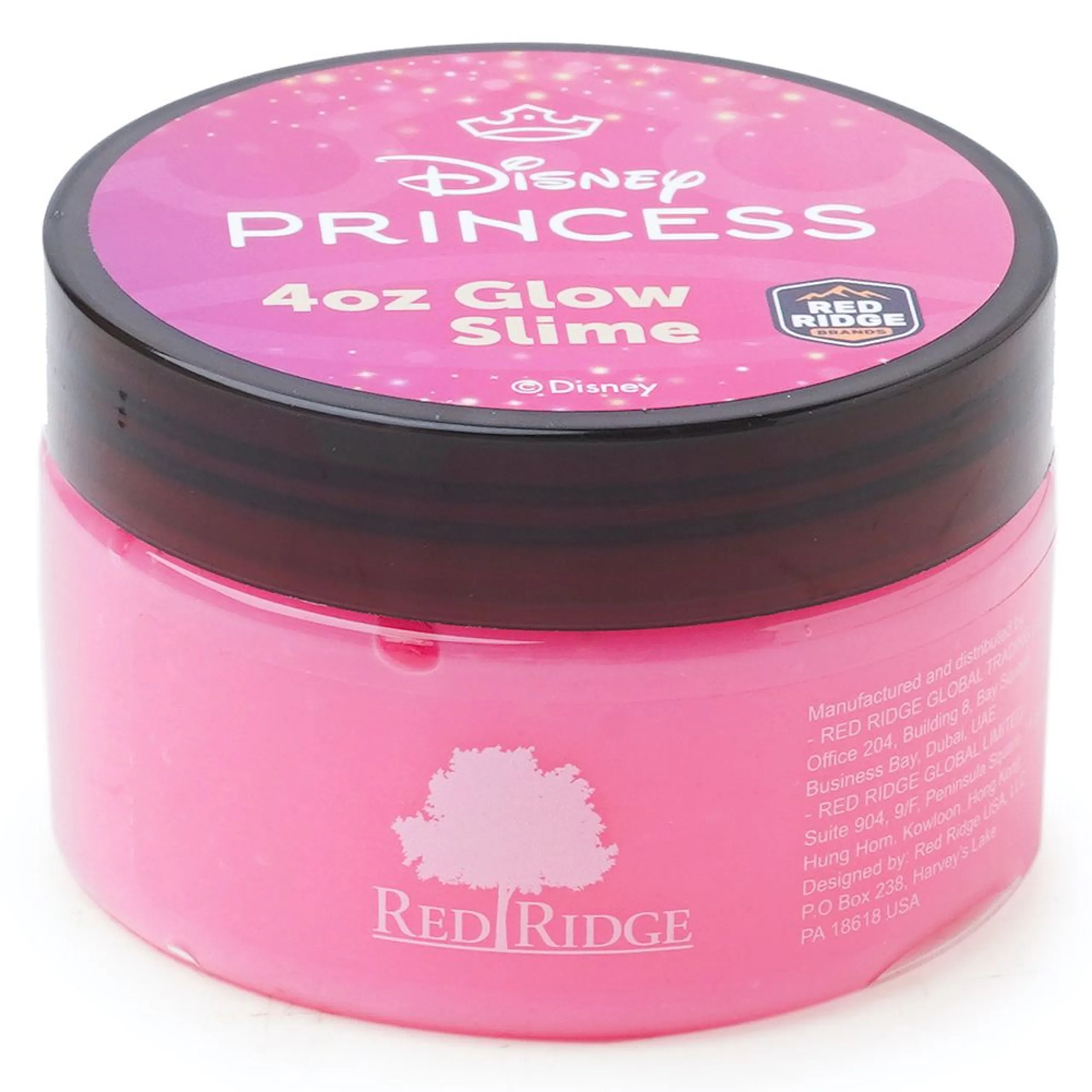 Disney Princess Glow Slime - Pink 118 ml