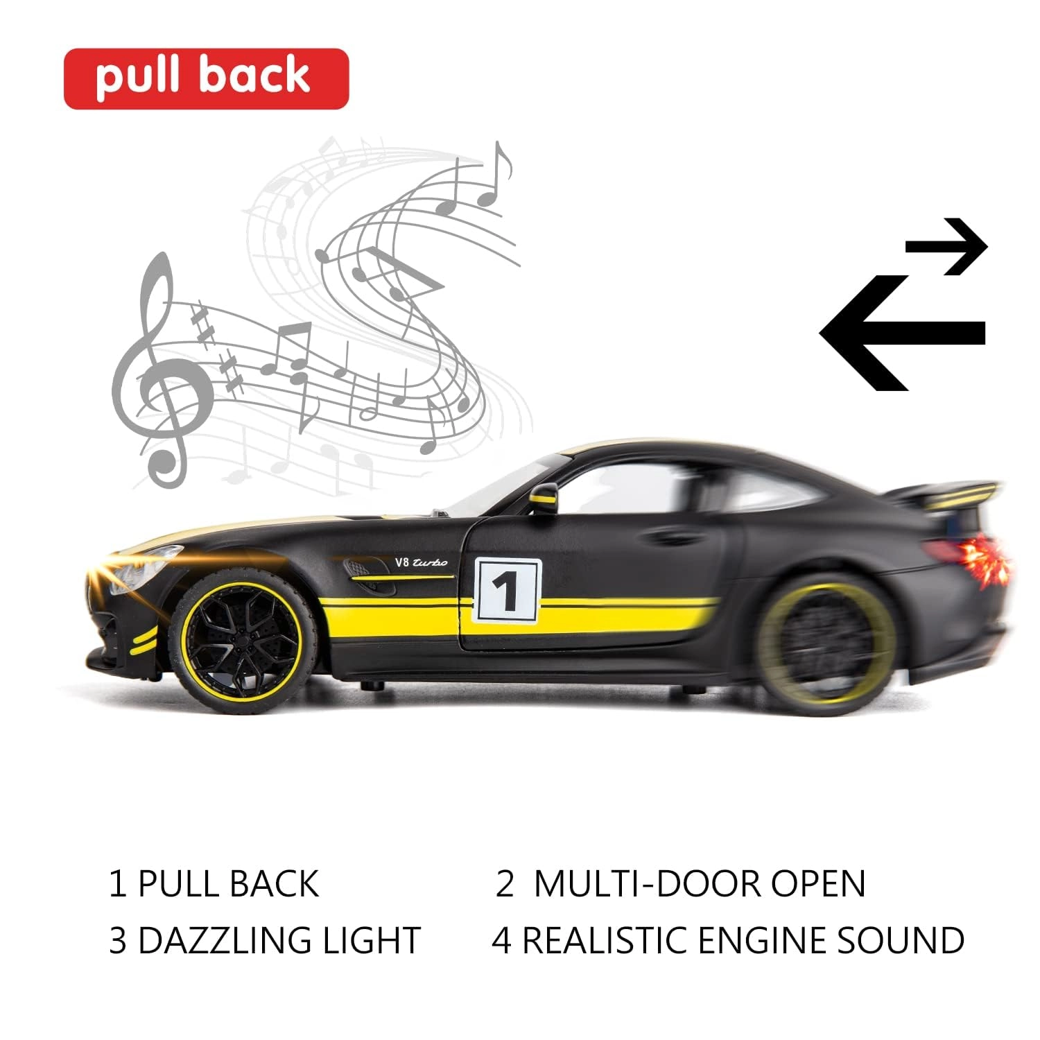 AMG GTR - 1:32 1pcs