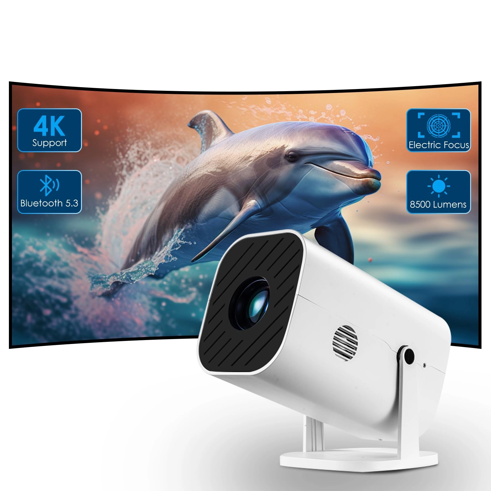 M19 2025 Newest Projector 12000LM