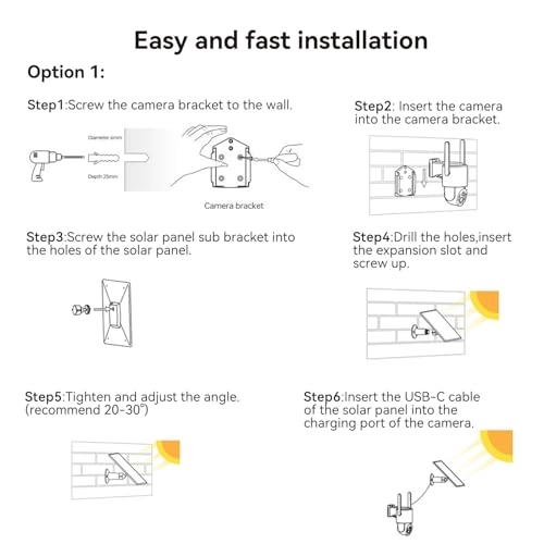 Solar Security Camera 4MP