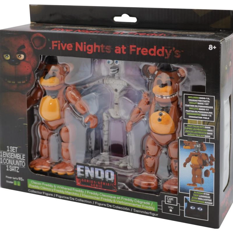 Jazwares Classic Freddy & Withered Freddy - Five Nights at Freddy's - 8 Years and Above (FNF0074)