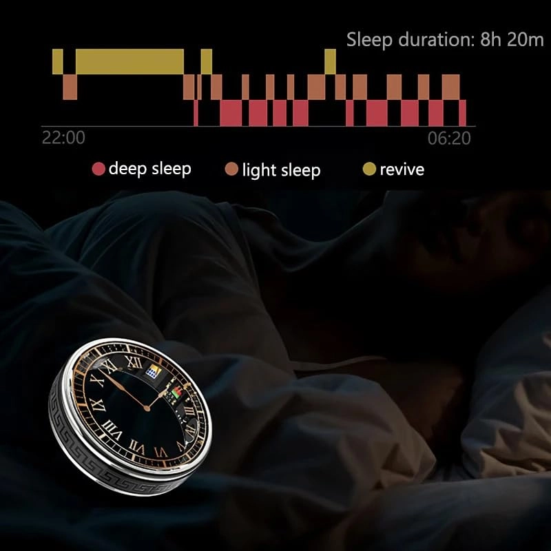 Smart Ring - 2.2MM Heart Rate Blood Oxygen