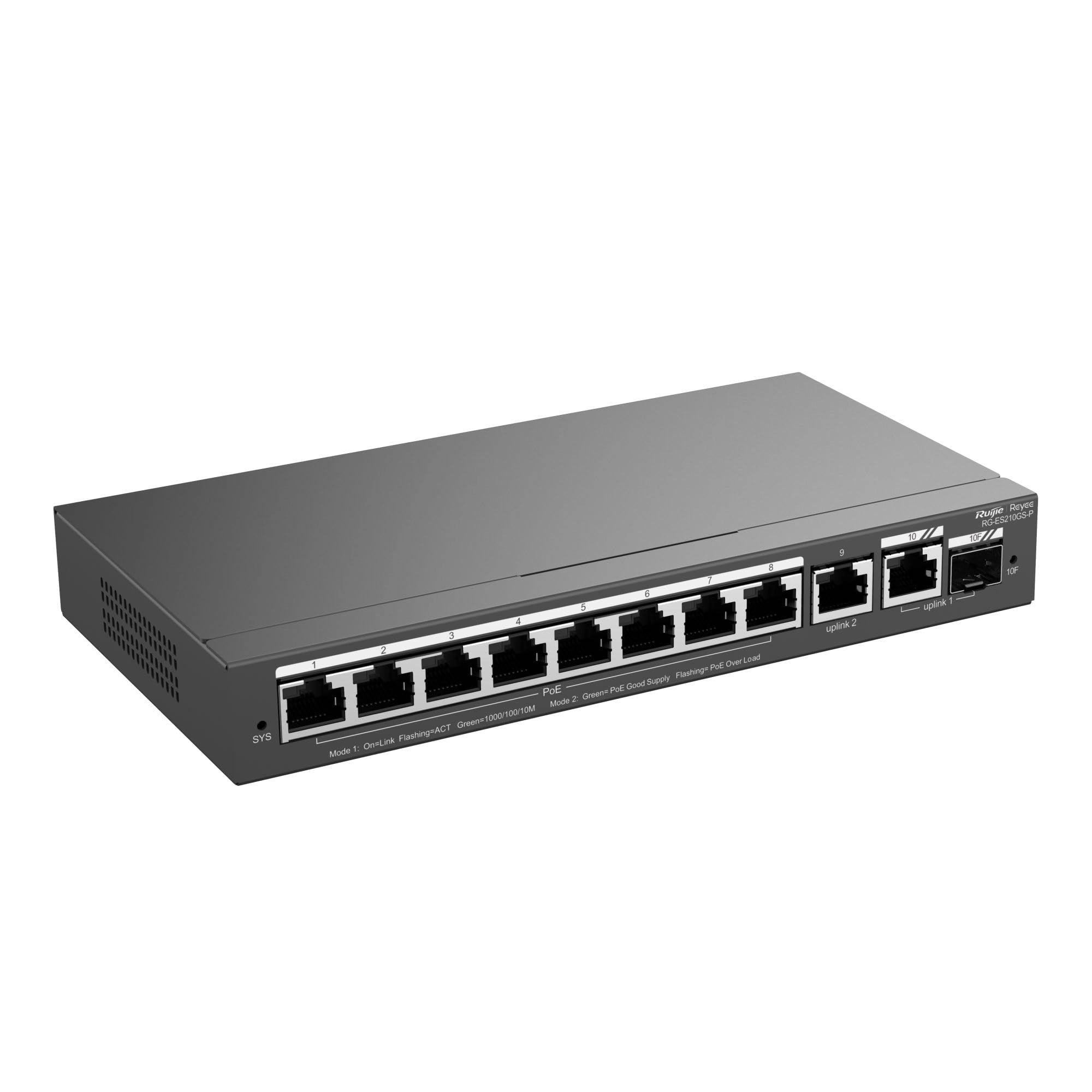 Ruijie Networks RG-ES210GS-P 10-ports