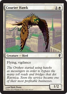 Wizards of the Coast Courier Hawk - 12/210 Conspiracy