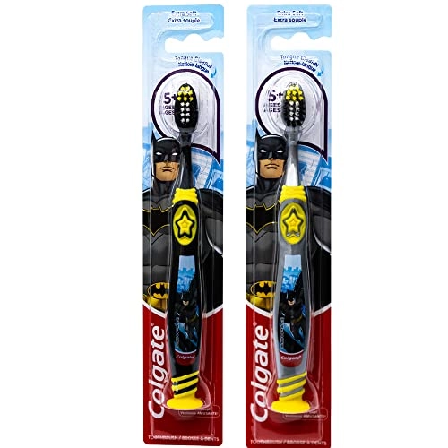 Batman Toothbrush - Extra Soft 2-Piece Pack