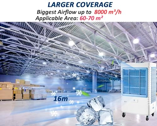 Air cooler - 8000 m/h 60L