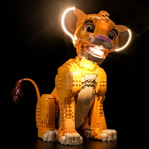 43247 Young Simba the Lion King - LED Light Set Standard Version