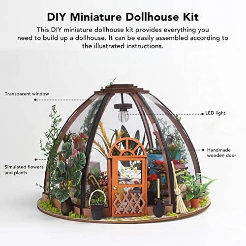 Miniature House Kit - Green Plants Flower Shop 1:24