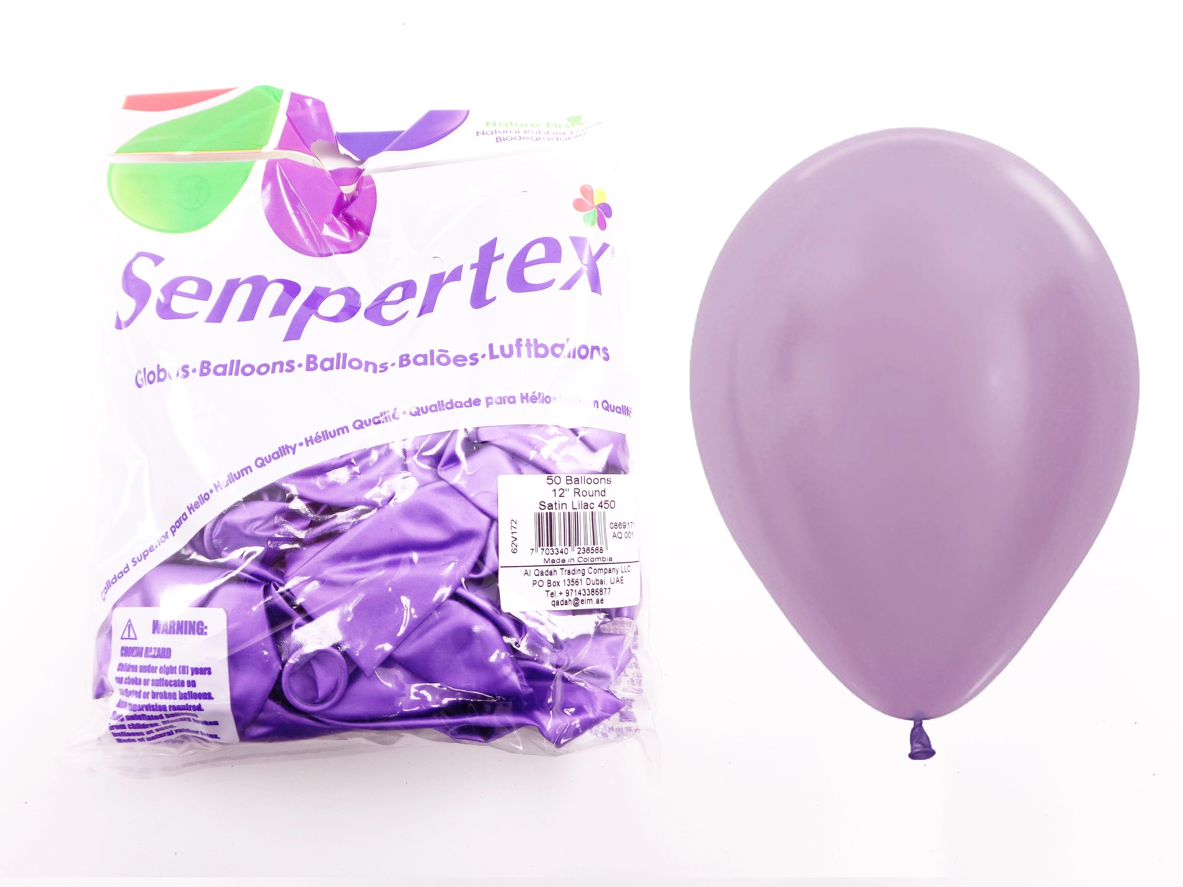 Satin Latex Balloon - 50pcs