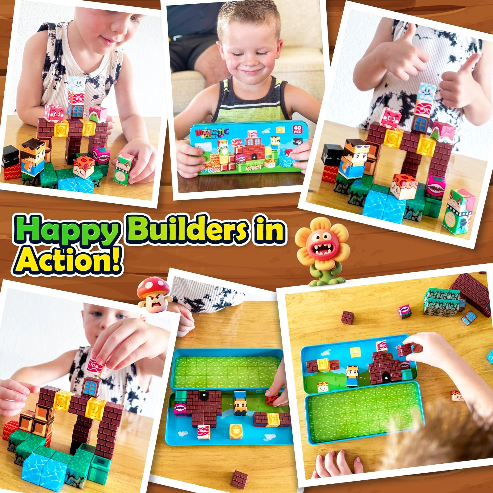 Magnetic Blocks - 40 pcs