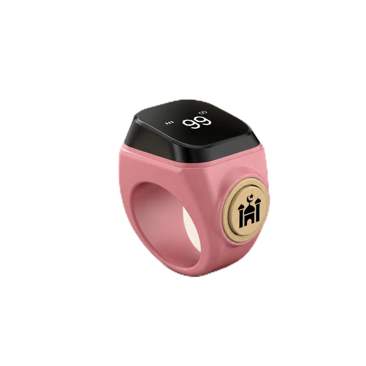 Hubei Xiaoju Electronic Technology Co., Ltd. Tasbih Ring - 22mm 4-Digit Waterproof Counter Azan Alarm