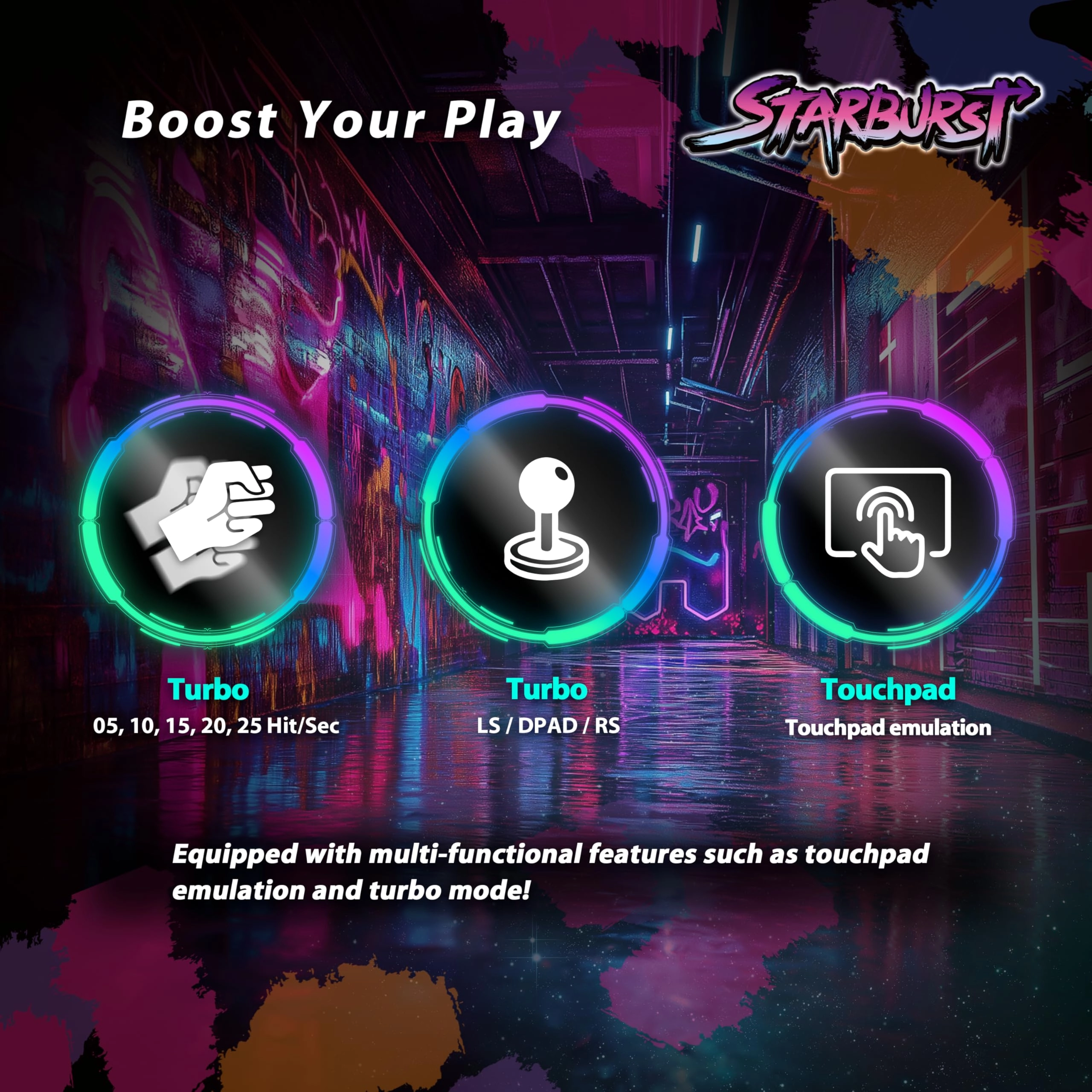 Fighter Starburst - PS5 PS4 Xbox Series X|S NS NS2 PC