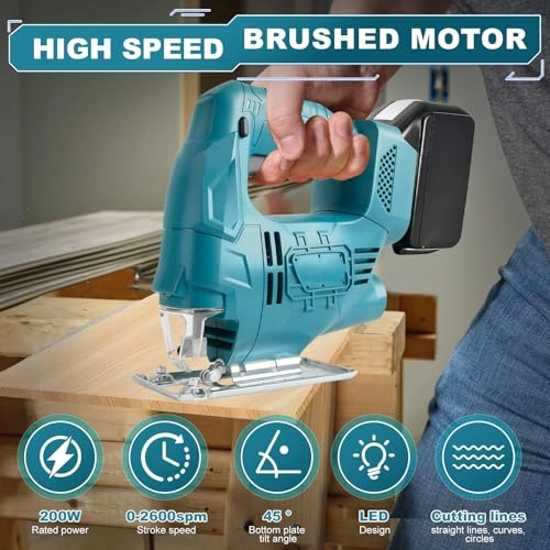 Cordless Jigsaw - 200W