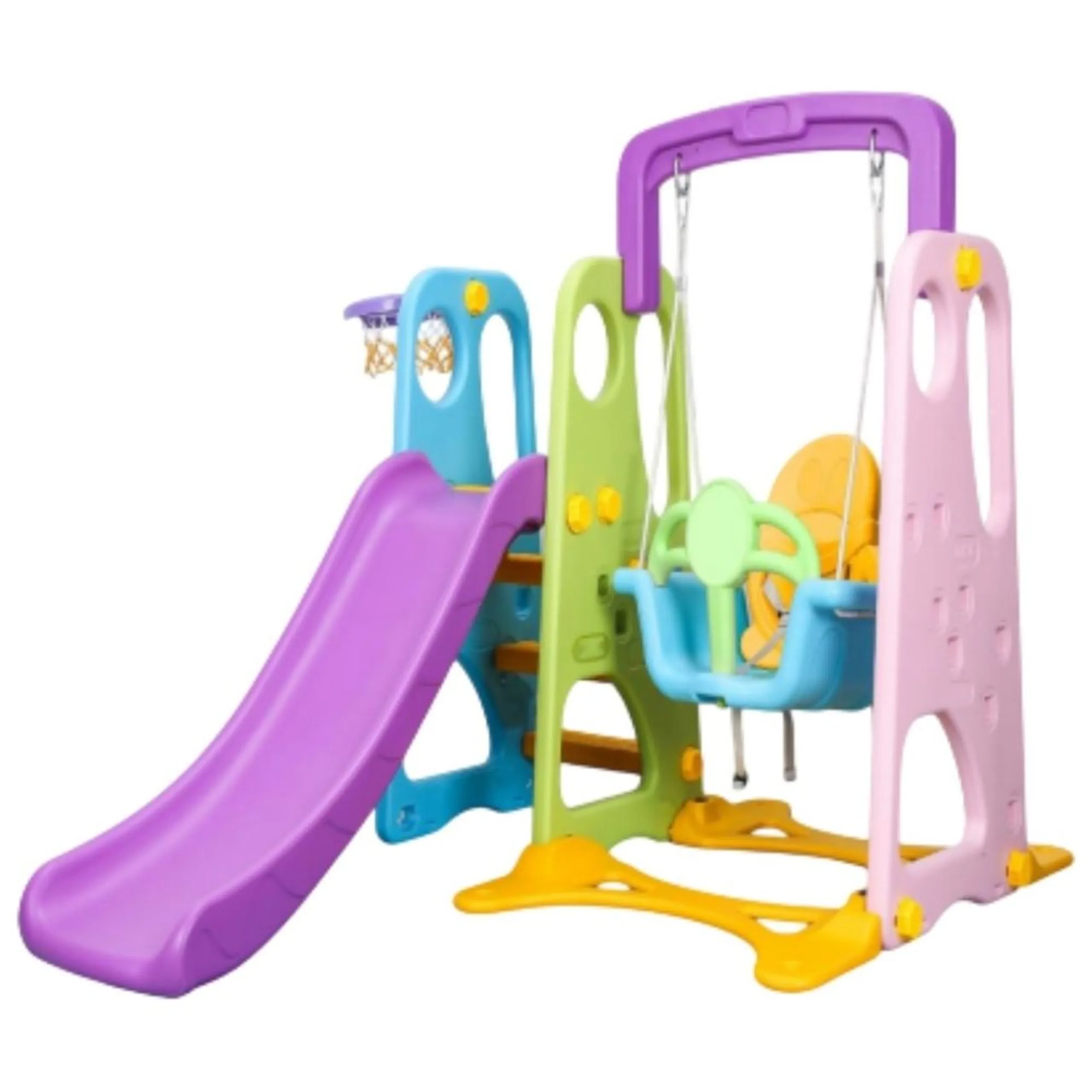 Little Angel Slide And Swing 3-In-1 Activity Playset - Suitable for 2 years & above 160 x 115 x 160 cm