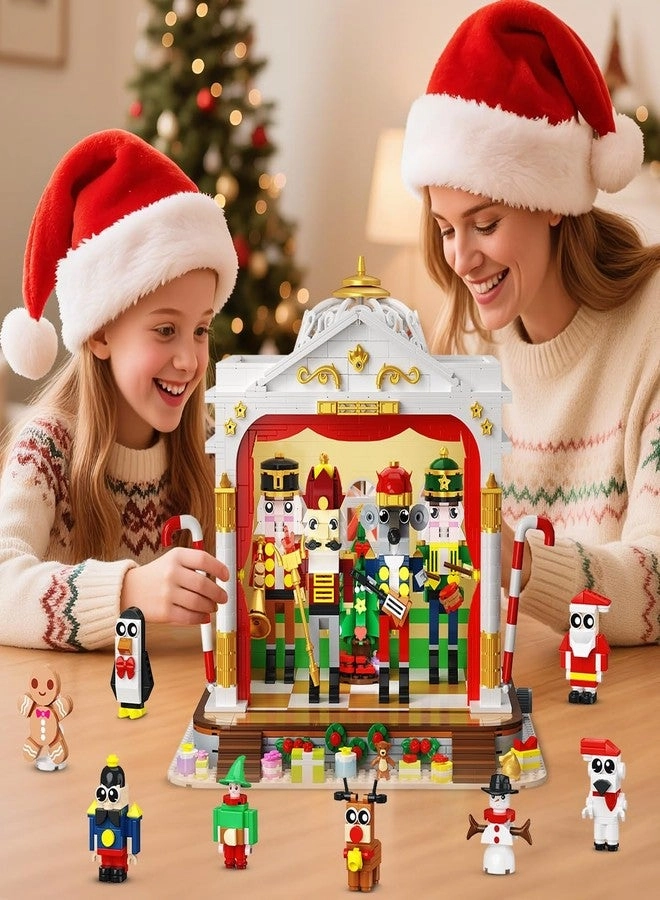 2025 Christmas Nutcracker Theater Building Set - Nutcracker 1690pcs