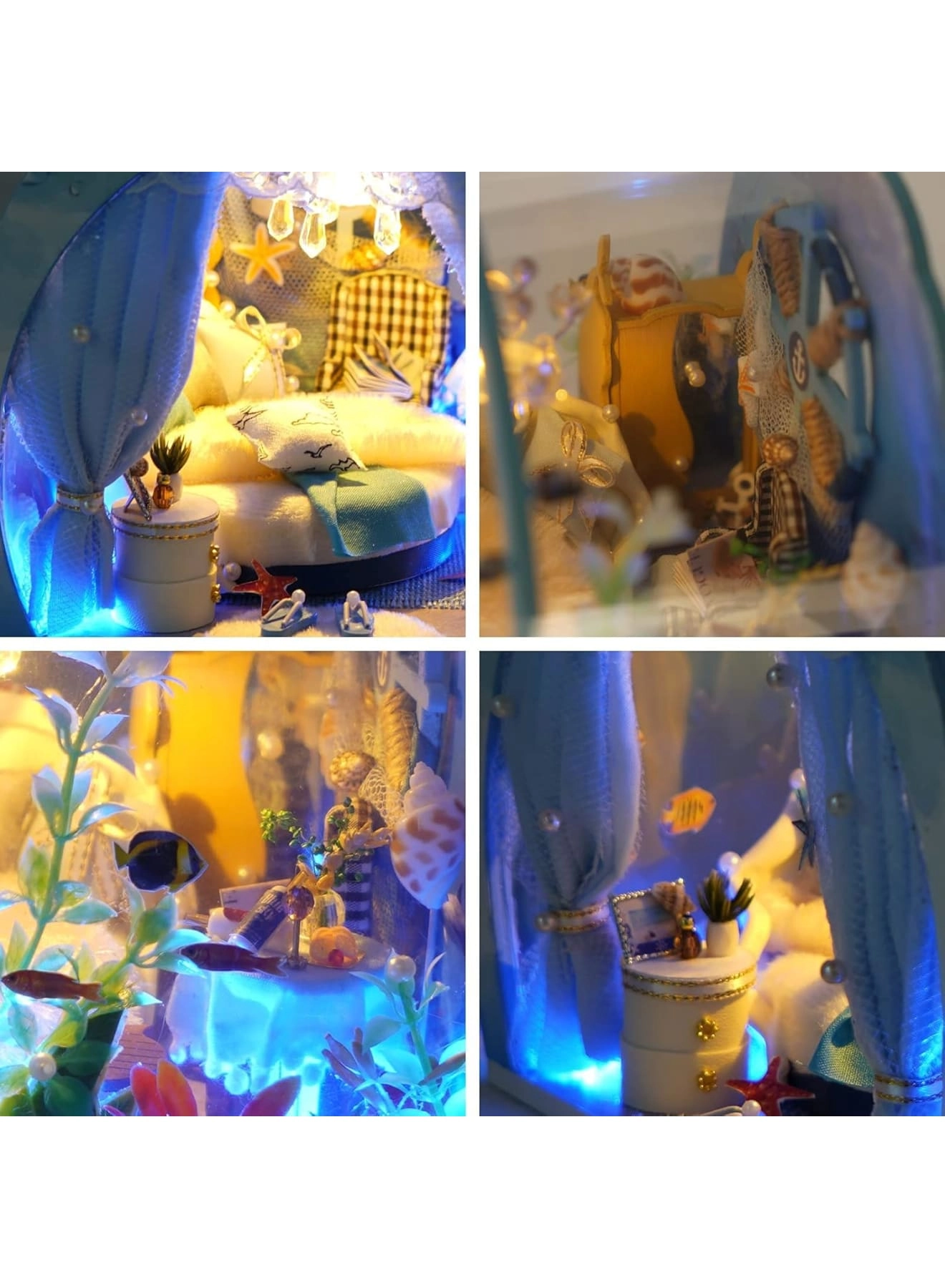 Miniature Dollhouse Kit - Mermaid Princess 1:24