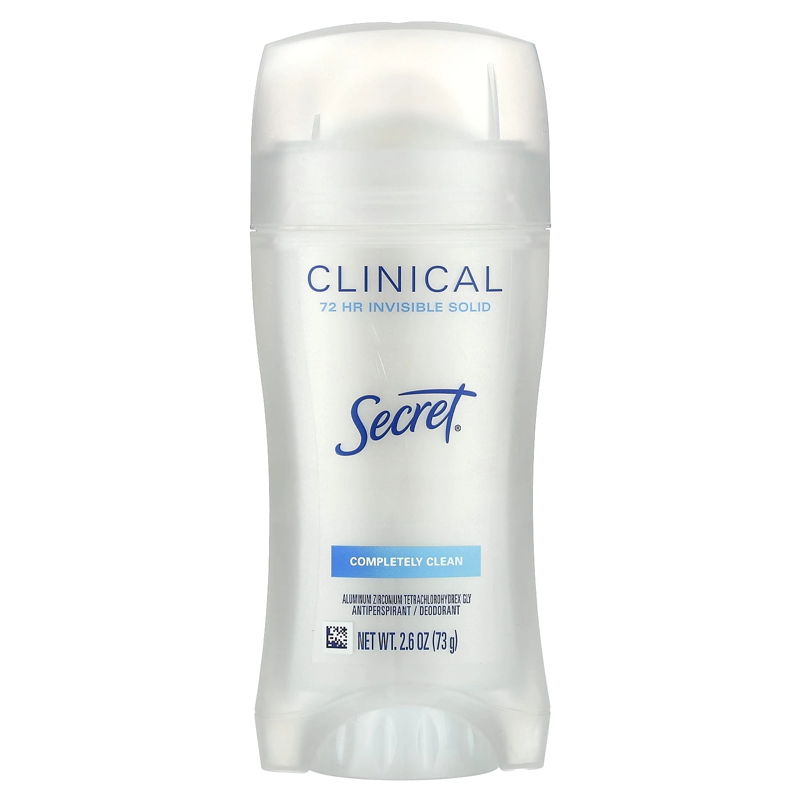 Secret Clinical 72 HR Invisible Solid Deodorant - Completely Clean 73 g