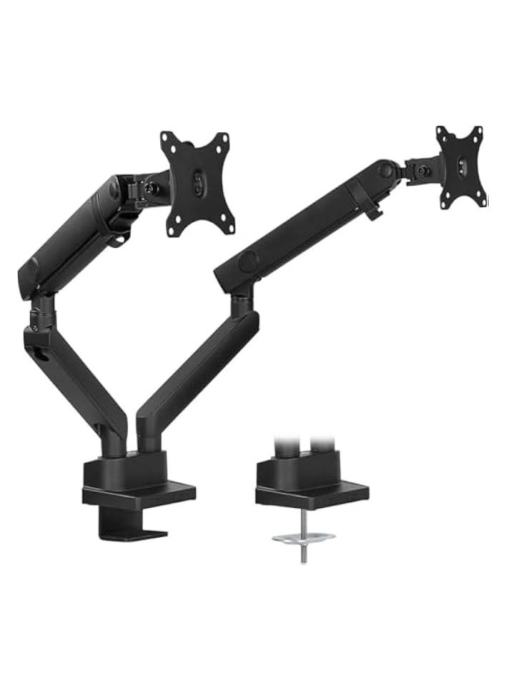 Dual Monitor Mount - 2 Monitors 32 inches 75mm or 100mm