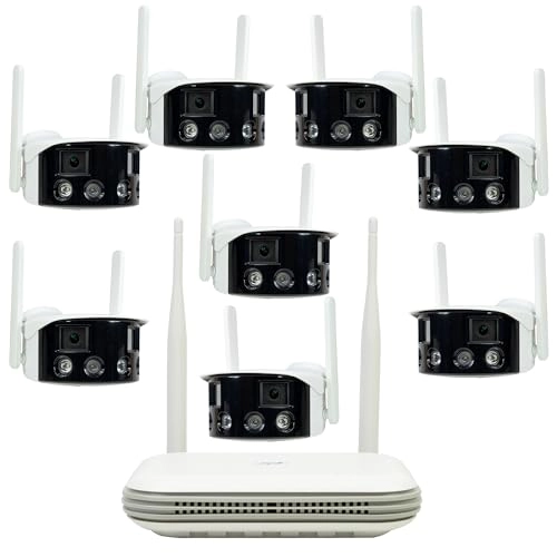 WiFi800 NVR - 8 channels 1 TB + IP590 - 2MP 8 Cameras