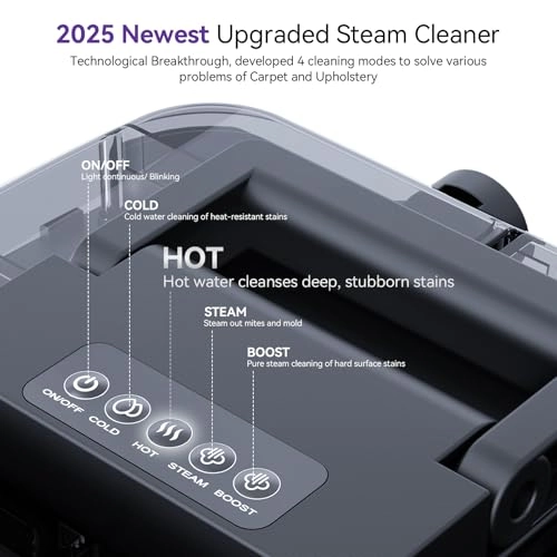 Upholstery Spot Carpet Steam Cleaner - Steam & Hot Water 500W