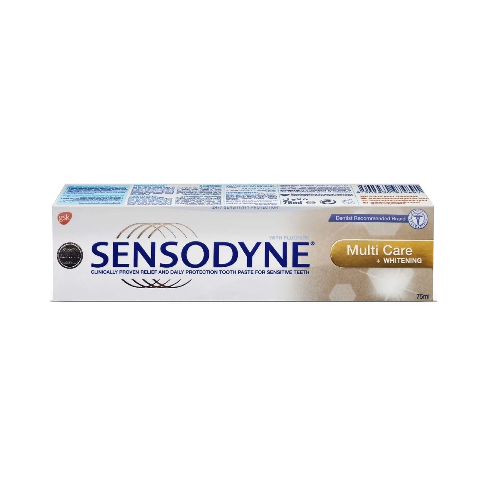 Multi-Care Fresh Mint Toothpaste 75ml