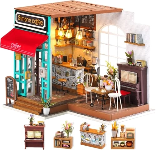 DIY Miniatures Dollhouse Kit - Emily's Florist 1/24