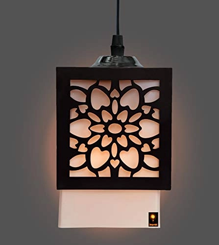 Gen-2029 - 60W Chandelier Brown and White