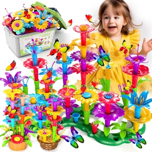 Doloowee Flower Garden Building - 102 pcs