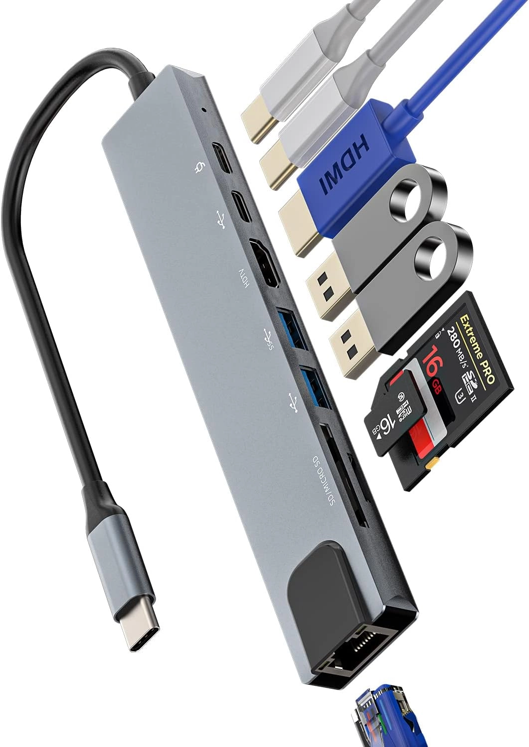 USB C Multiport Hub