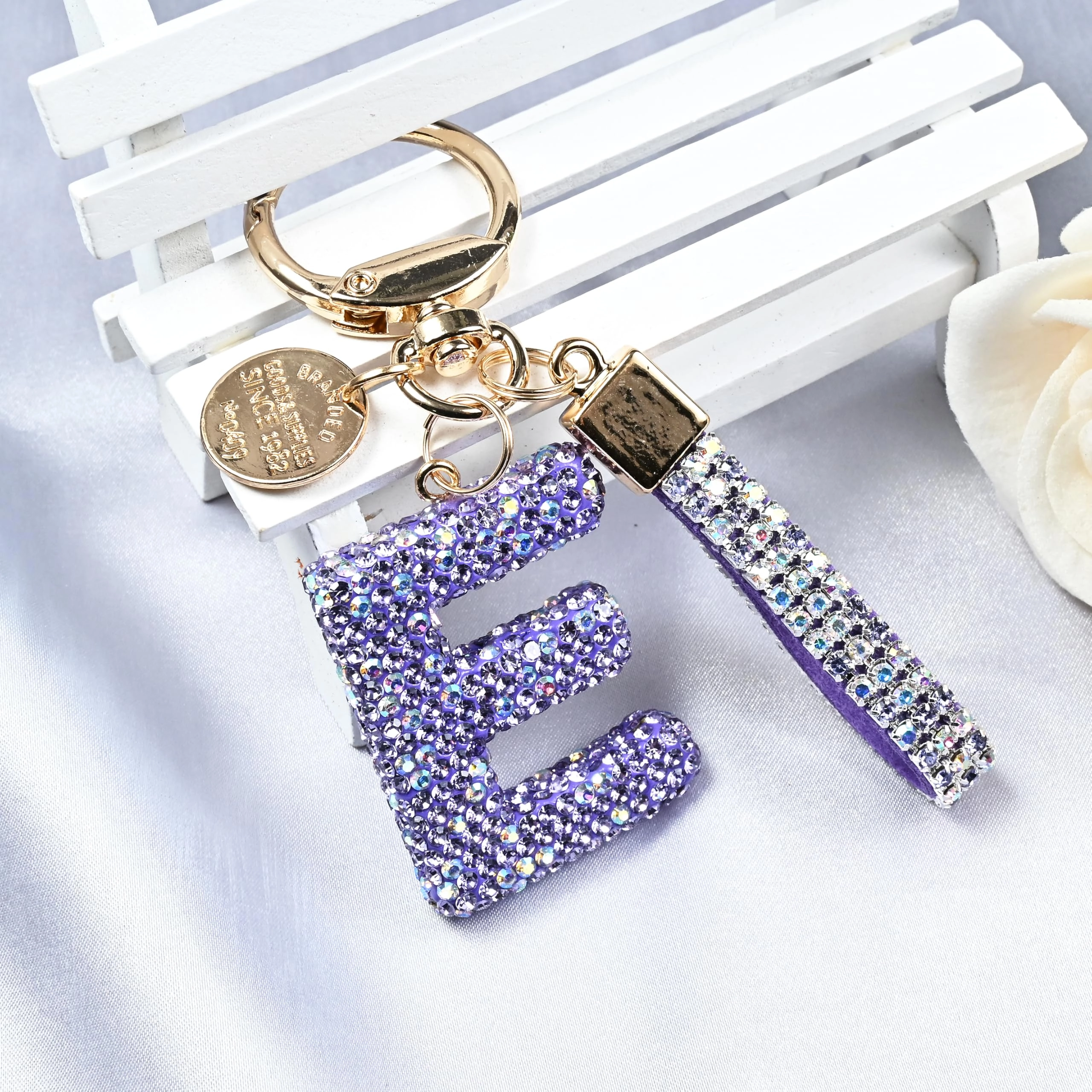 Initial Letter Keychain - Letter