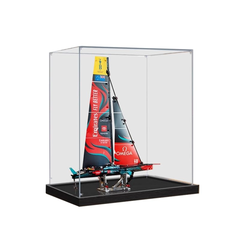 Lego Technic Display Case (42174) - Clear Acrylic Black Bottom