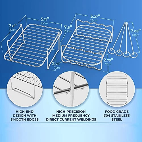 Air Fryer Accessories Set - Non-Stick 6 PCS