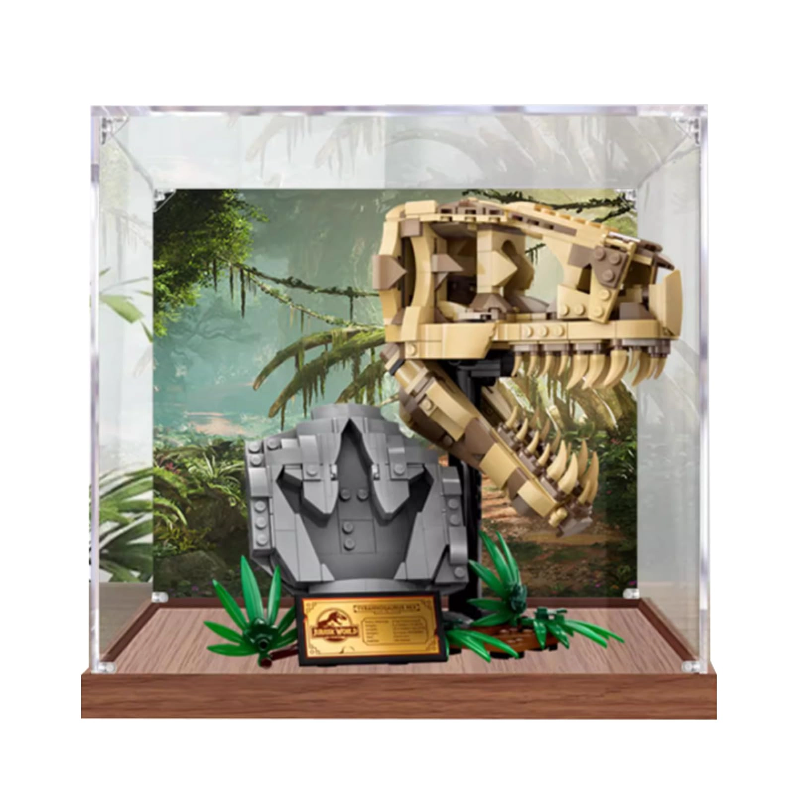 XDHVBES Acrylic Dustproof Display Case - for Lego 76964 25x20x25cm