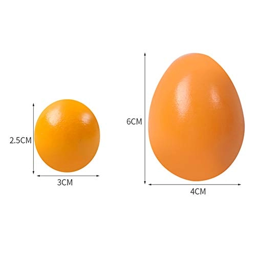 wooden simulation eggs - 3+ 6 pieces