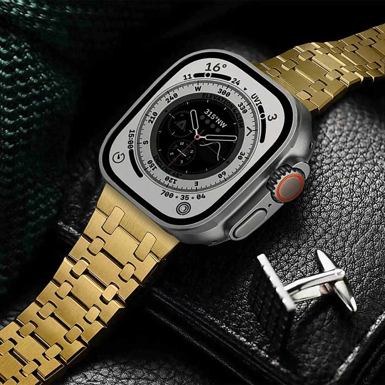 RoyalLink Watch Strap for Apple Watch SE/7/6/5/4/3 - 45mm/49mm