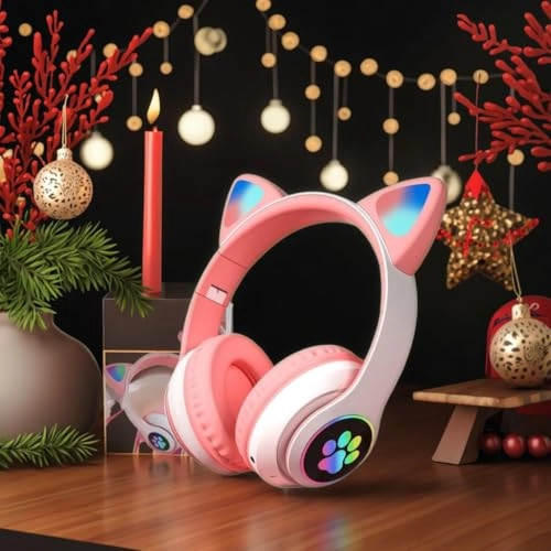 Cat Ear Bluetooth Headphones - Wireless Headphone
