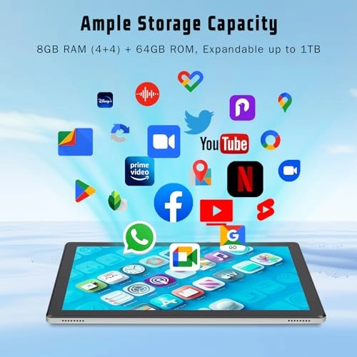 Android 15 Tablet - 64GB 10.1"