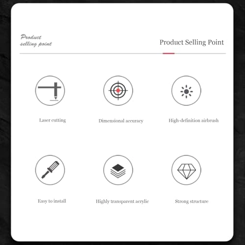 Lego Display Wallboard (42141) - 80 x 50 cm Acrylic Wall Mount