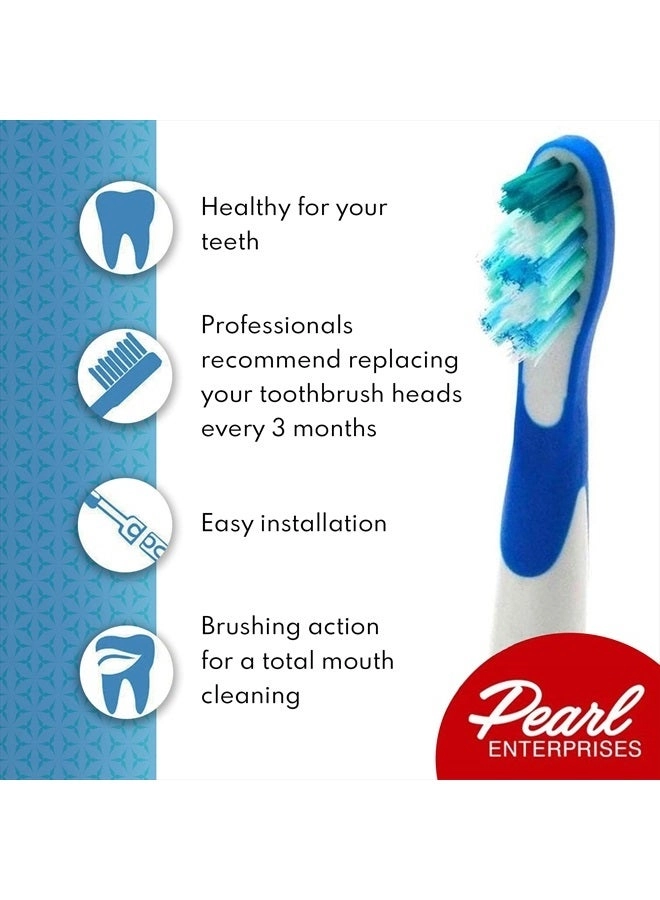 Sonic Replacement Heads - 4 Count Indicator Bristles