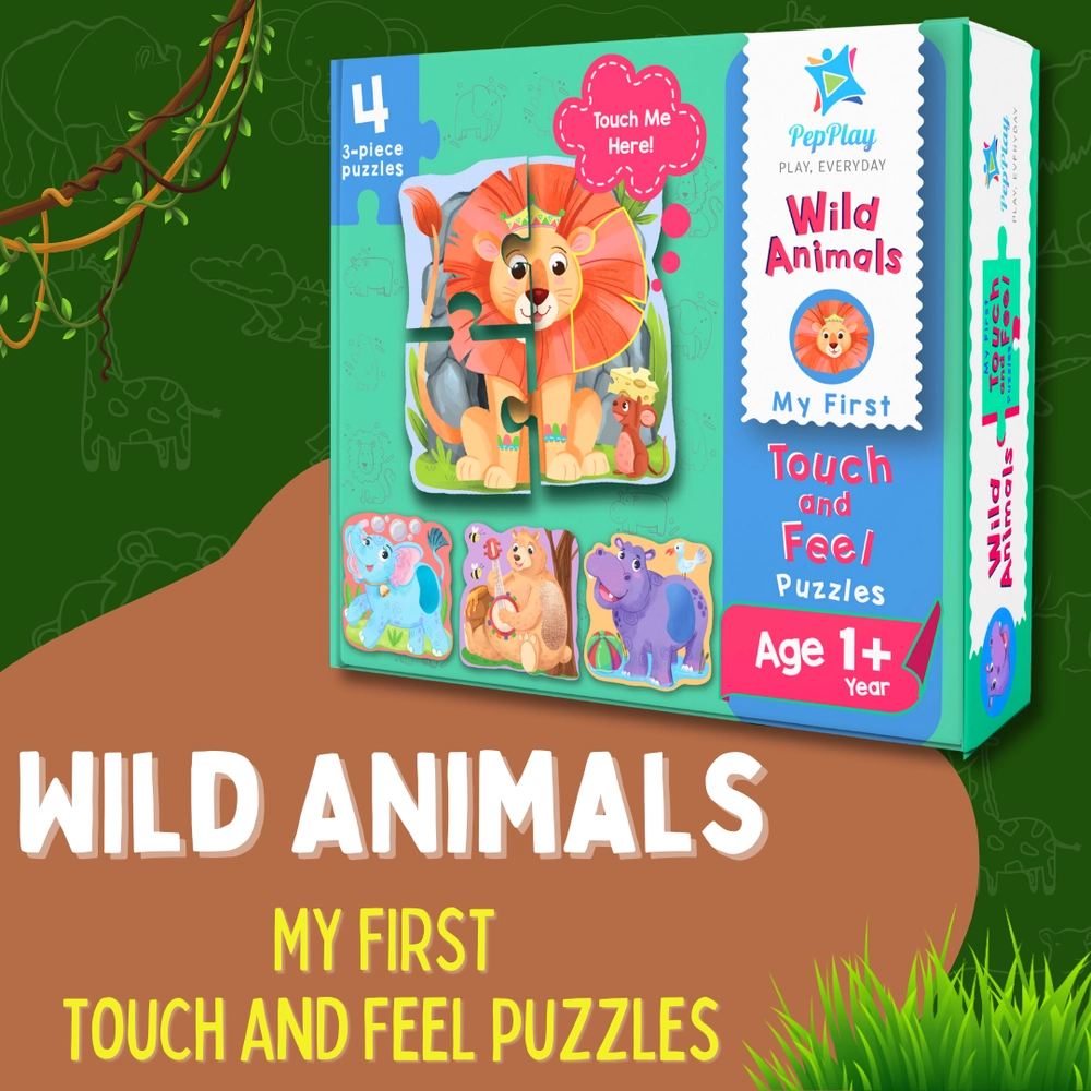 Touch & Feel Puzzle - Suitable for 1 year & above