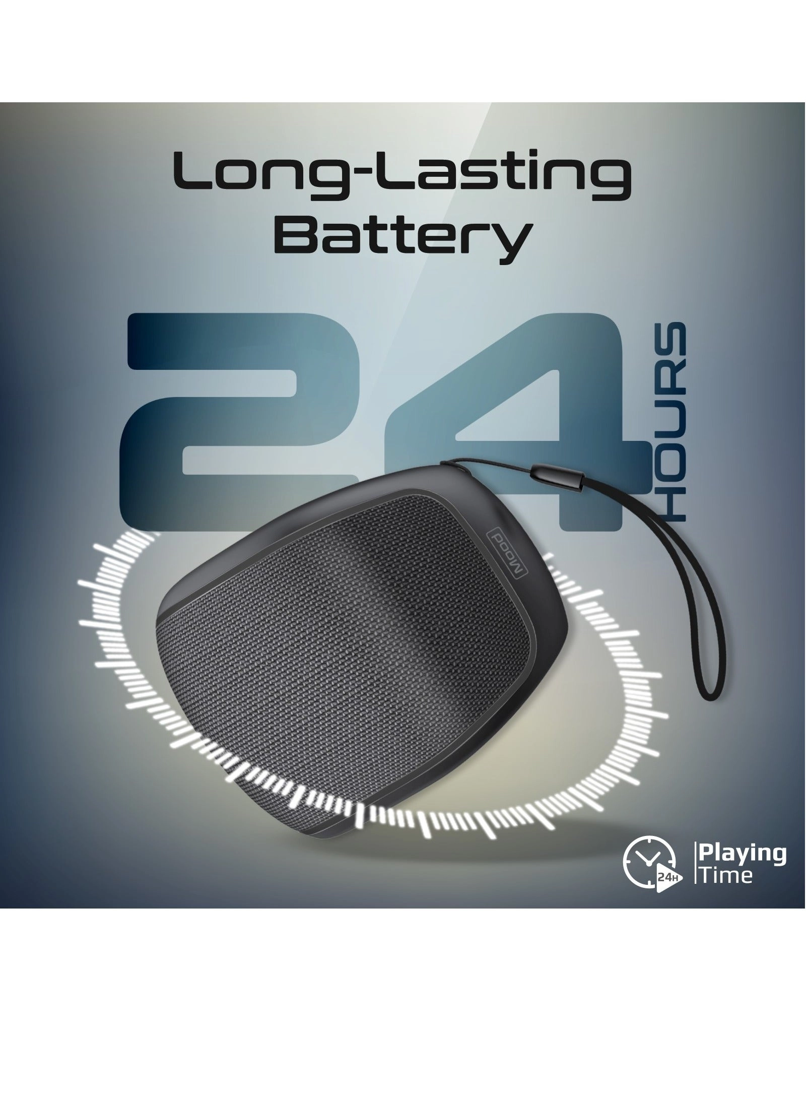 Mood.Black Bluetooth Speaker