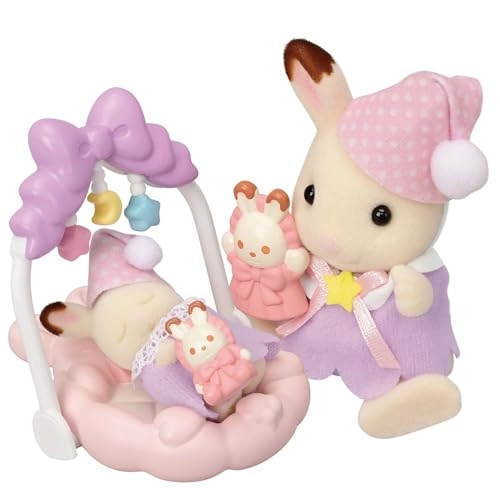 Chocolate Bunny Sisters - Freya + Flora (5806) 2 pcs