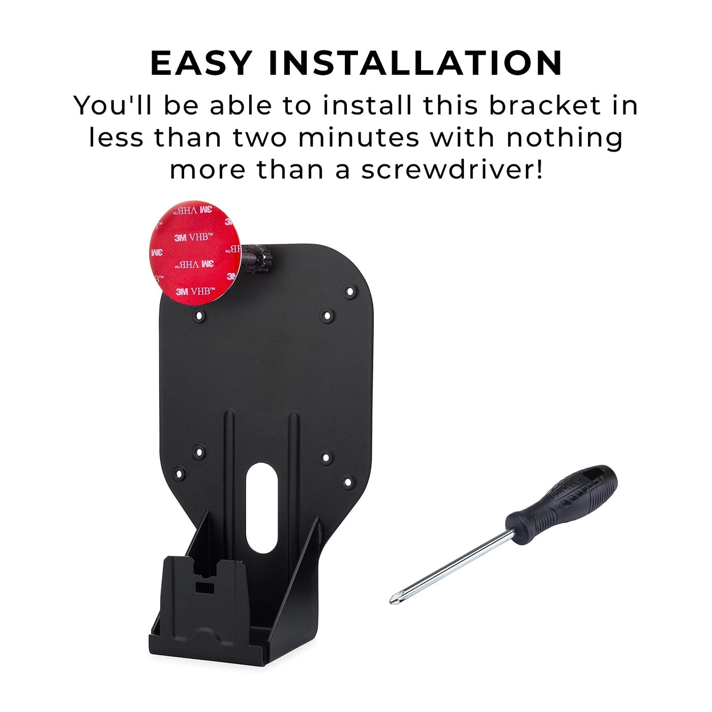 VESA Mount Adapter Bracket - High Stability Includes Stabilizer (V2)