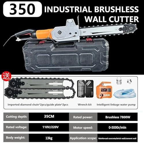 Electric Concrete Chain Saw - 7800W/8800W