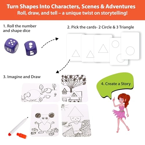 Shape Your Story - Drawing and Storytelling Card Game