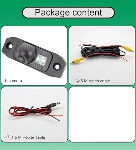 Rear View Camera - Night vision Wire AHD 720P