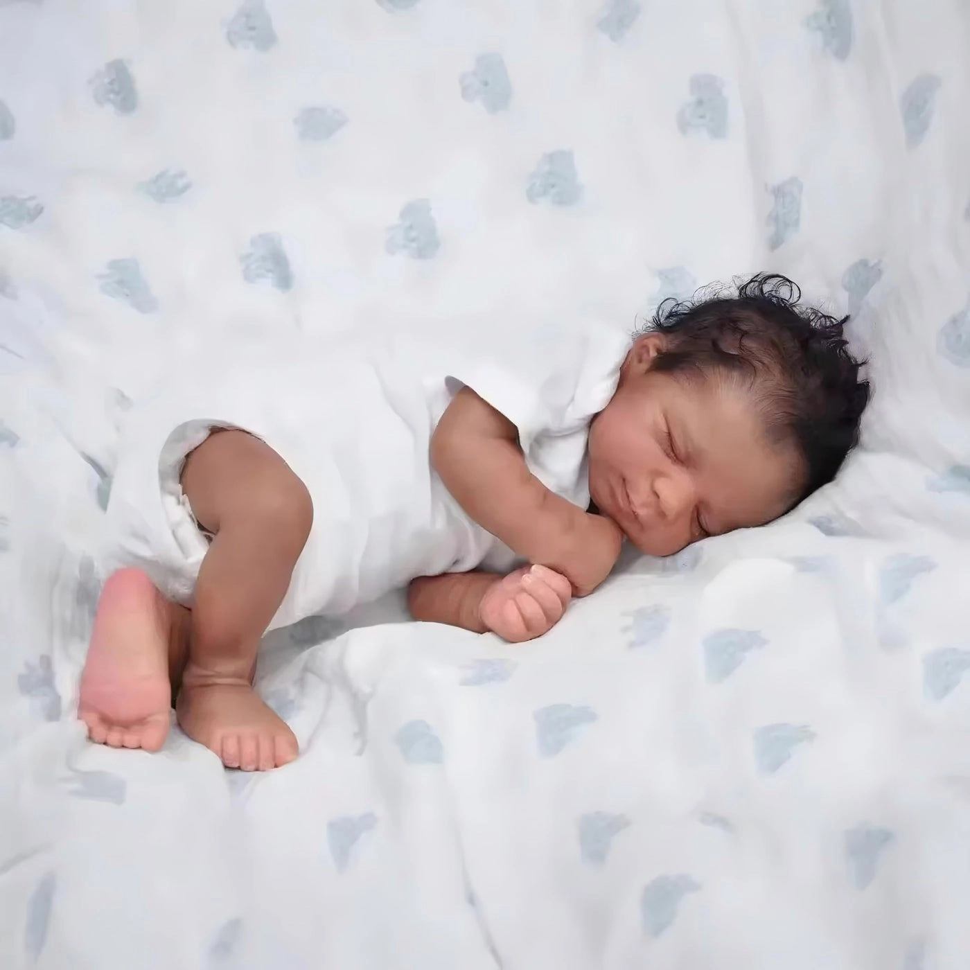 Reborn Baby Doll - 18 Inch Vinyl Silicone